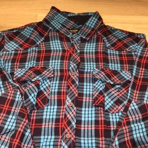 NWOT - Vintage Zara Young Colorful Flannel Shirt